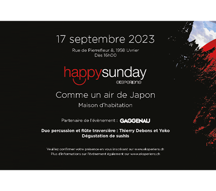 Happy Sunday – Visite particulière