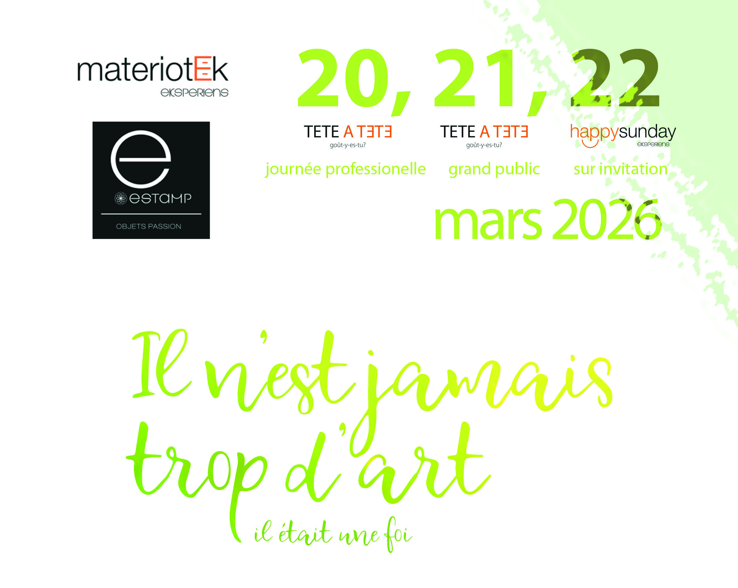 Festival Eksperiens26 Il n'est jamais trop d'art