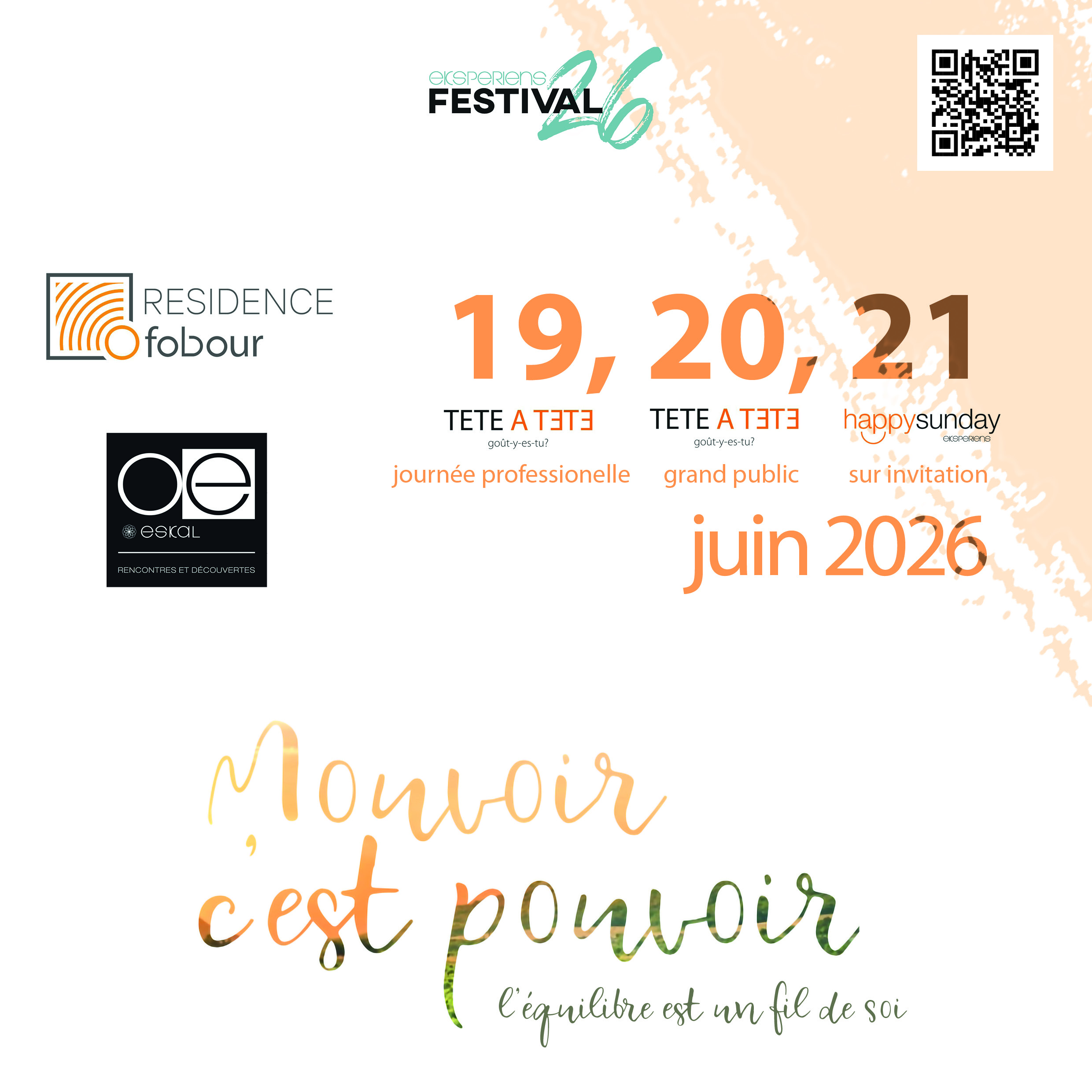 Festival Eksperiens26 Mouvoir c'est pouvoir